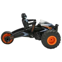 Triciclu Stunt Racing Racing X LH-C052 10 km/h / 2.4 GHz / Blue Orange photo 2