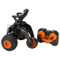 Triciclu Stunt Racing Racing X LH-C052 10 km/h / 2.4 GHz / Blue Orange photo 3