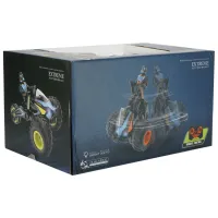 Triciclu Stunt Racing Racing X LH-C052 10 km/h / 2.4 GHz / Blue Orange photo 5