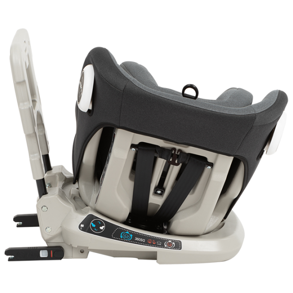 Scaun auto Kikka Boo Twister  0 luni - 7 ani / 25 kg / Gray photo 6 Scaun auto Kikka Boo Twister  0 luni - 7 ani / 25 kg / Gray photo 6