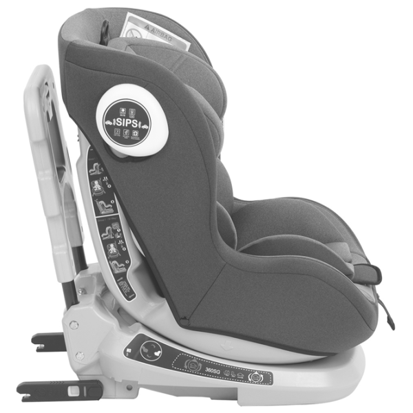 Scaun auto Kikka Boo Twister  0 luni - 7 ani / 25 kg / Black photo 4