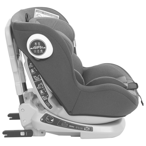 Scaun auto Kikka Boo Twister  0 luni - 7 ani / 25 kg / Black photo 5