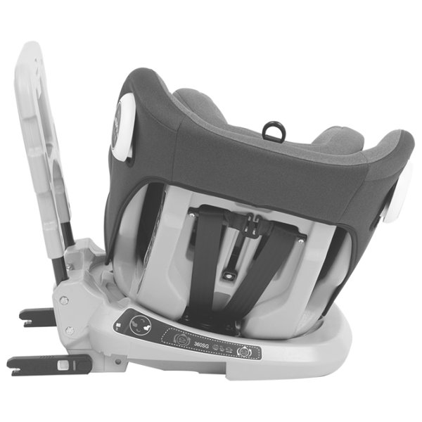 Scaun auto Kikka Boo Twister  0 luni - 7 ani / 25 kg / Black photo 6