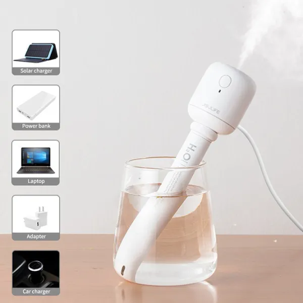 Umidificator de aer Wamp Lollipop Cordless Cu ultrasunet/ White photo 5