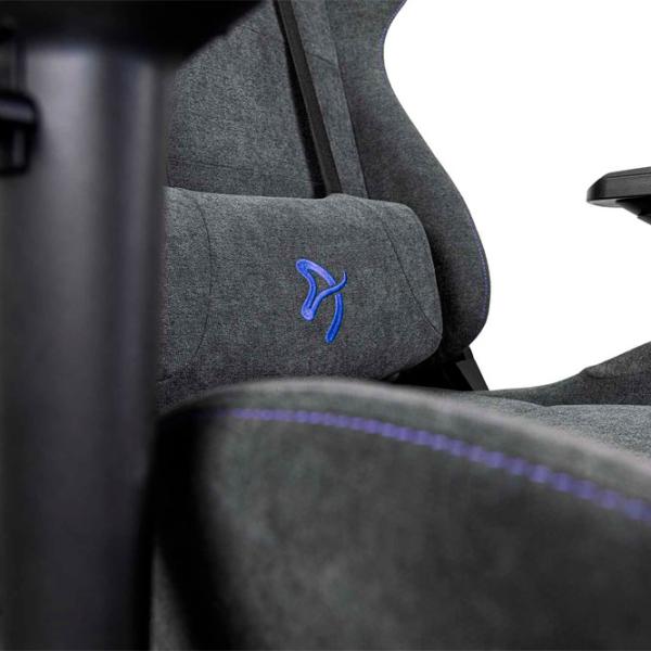 Scaun Gaming Arozzi Signature Soft Blue Black photo 6