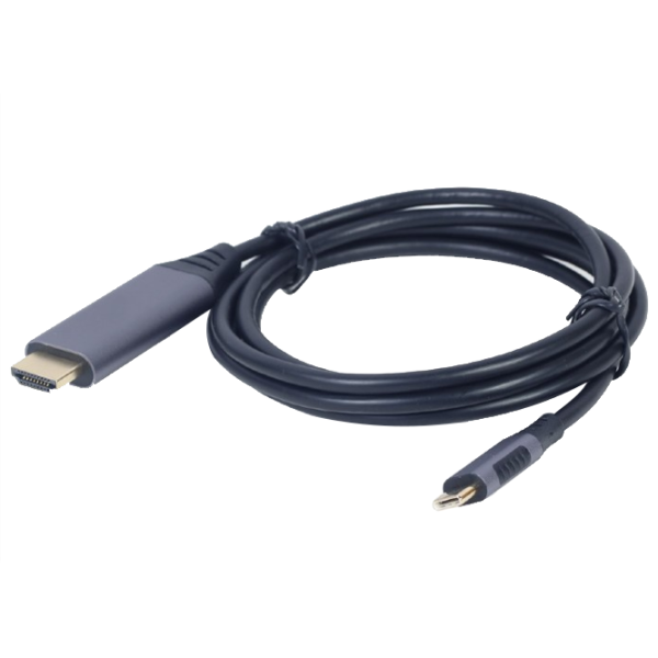 Cablu video Cablexpert HDMI + USB Type-C 1.5 m/ Black photo 2