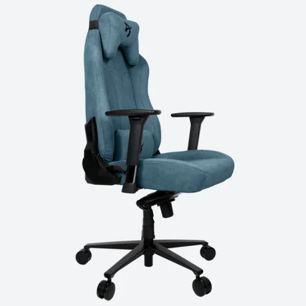 Scaun Gaming Arozzi Vernazza Soft Gray Blue photo 3