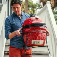 Мангал Kamado Joe Junior KJ13RH Уголь/ Портативный photo 10