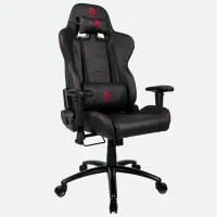 Scaun Gaming Arozzi Inizio Red Black photo 2