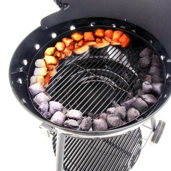 Мангал Char-Broil Kettleman 16301878 Брикеты, уголь/ Мобильный photo 7