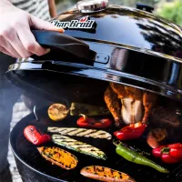 Grătar Char-Broil Kettleman 16301878 Brichete, cărbuni/ Mobil photo 9