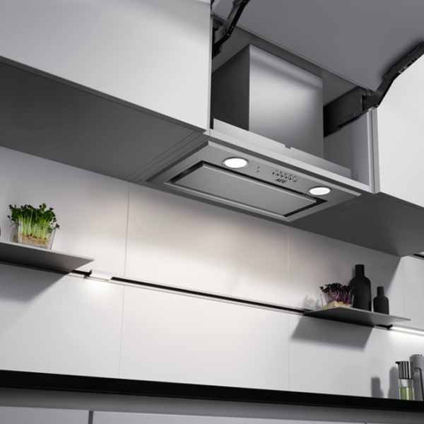 Hotă AEG DGE5661HM Încorporabilă/ Inox/ Black photo 3