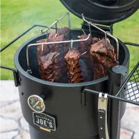 Мангал Oklahoma Joe’s Bronco Drum 19202089 Брикеты, уголь/ Мобильный photo 7