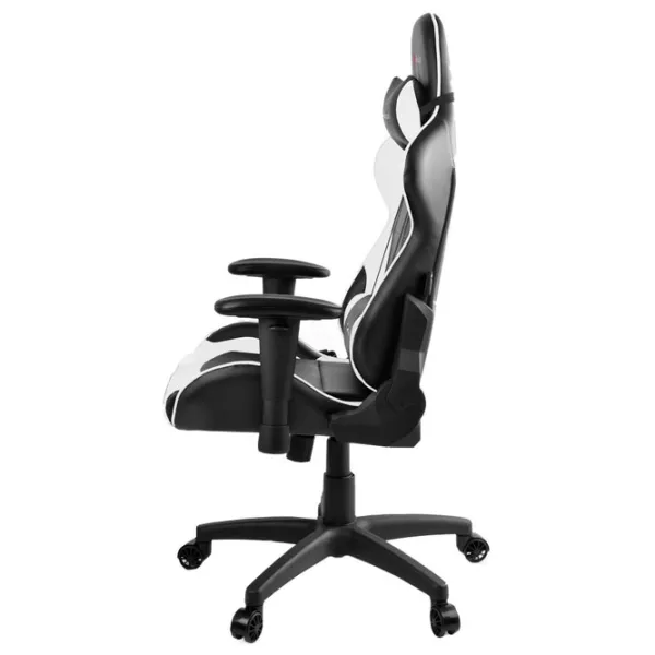 Scaun Gaming Arozzi Verona V2 White Black photo 3