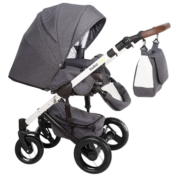 Детская коляска Verdi Bobo Eco 3 in 1 NR1/ Белый photo 5 Детская коляска Verdi Bobo Eco 3 in 1 NR1/ Белый photo 5