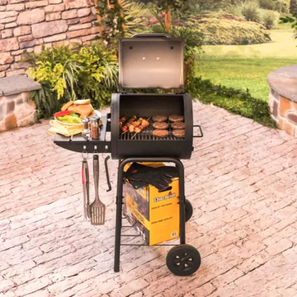 Мангал Char-Broil American Gourmet 225 21302054 Брикеты, уголь/ Мобильный photo 9
