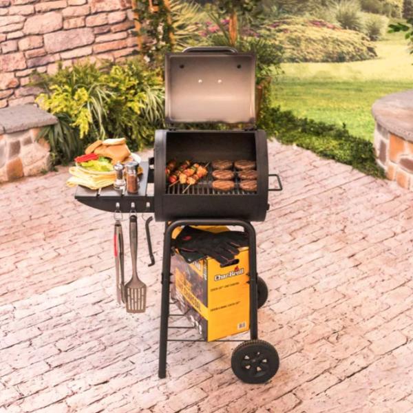 Мангал Char-Broil American Gourmet 225 21302054 Брикеты, уголь/ Мобильный photo 9
