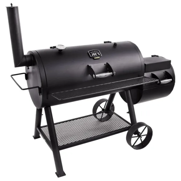 Мангал Oklahoma Joe’s Longhorn Offset Smoker 13201747-50 Дрова, уголь/ Мобильный photo 3