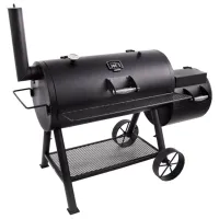 Мангал Oklahoma Joe’s Longhorn Offset Smoker 13201747-50 Дрова, уголь / Мобильный photo 3