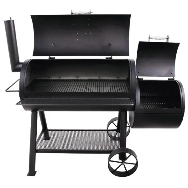 Мангал Oklahoma Joe’s Longhorn Offset Smoker 13201747-50 Дрова, уголь/ Мобильный photo 4