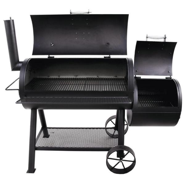 Мангал Oklahoma Joe’s Longhorn Offset Smoker 13201747-50 Дрова, уголь/ Мобильный photo 4