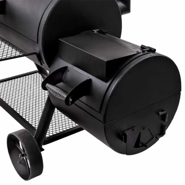 Мангал Oklahoma Joe’s Longhorn Offset Smoker 13201747-50 Дрова, уголь/ Мобильный photo 6