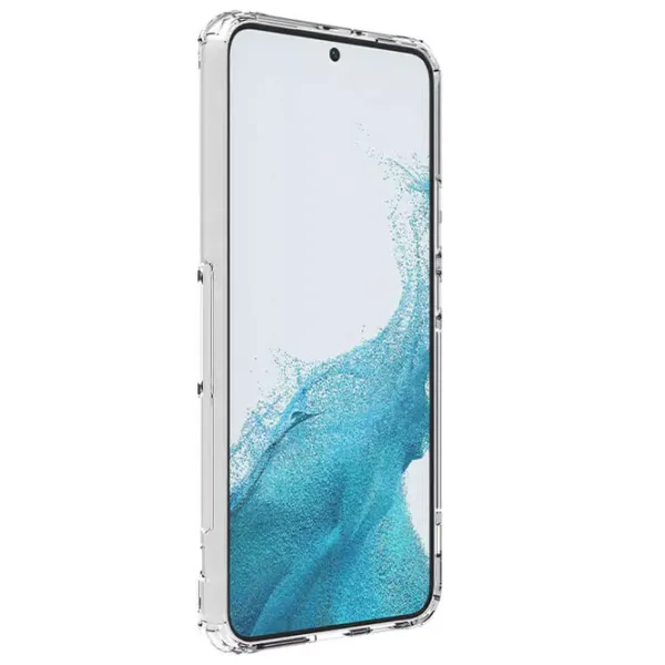 Чехол для смартфона Samsung Galaxy S22 Nillkin/ Back/ TPU/ Прозрачный Белый photo 5 Чехол для смартфона Samsung Galaxy S22 Nillkin/ Back/ TPU/ Прозрачный Белый photo 5