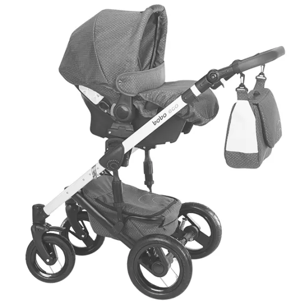 Детская коляска Verdi Bobo Eco 3 in 1 NR7/ Бежевый photo 6