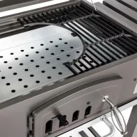 Мангал Activa Angular XXL 11250C Брикеты, уголь/ Мобильный photo 6