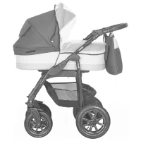 Cărucior pentru copil Verdi Laser Black 2 in 1 NR1/ Gray photo 3