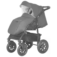 Cărucior pentru copil Verdi Laser Black 2 in 1 NR1/ Gray photo 5