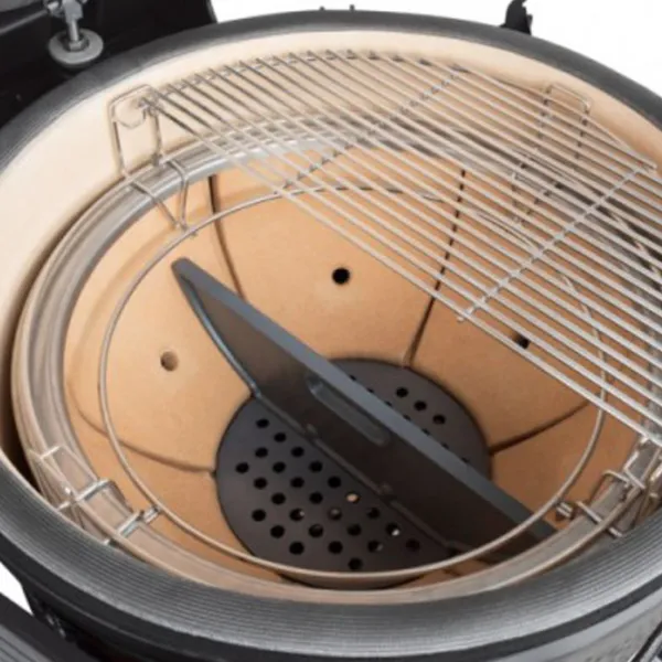 Grătar Kamado Joe Big II BJ24RHC Brichete, cărbuni/ Mobil photo 9