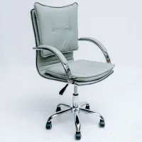 Fotoliu de birou Magnus 626 ECO Piele/ Gray photo 3