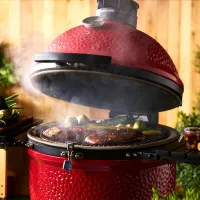 Мангал Kamado Joe Big II Stand Alone BJ24NRHC Брикеты, уголь/ Мобильный photo 14