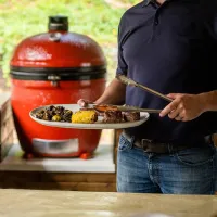 Мангал Kamado Joe Big III Stand Alone KJ15040821 Брикеты, уголь/ Мобильный photo 13