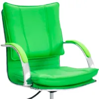 Офисное кресло Magnus 626 ЭКО Кожа/ Зелёный photo 2