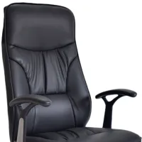 Fotoliu de birou Magnus 6734 ECO Piele/ Black photo 2