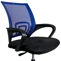 Fotoliu de birou Magnus 6386 Pânză/ Blue photo 2