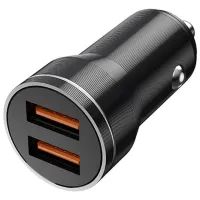 Încărcător auto Jellico F2S 3.1 A/ Black photo 2