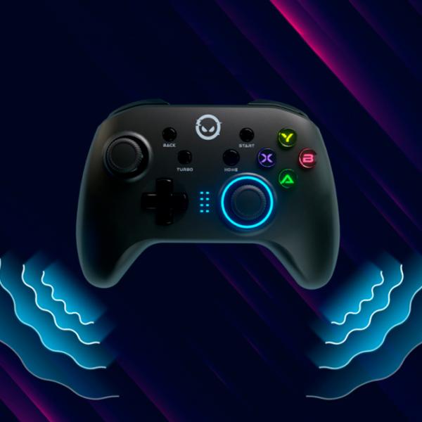 Gamepad Lorgar TRIX-510 Fără fir / 16 buttons / Black photo 7