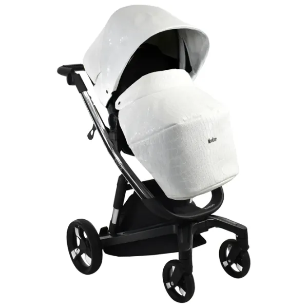 Детская коляска ibebe istop Gloss Eco 4673-005/ Белый photo 3