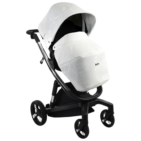 Детская коляска ibebe istop Gloss Eco 4673-005/ Белый photo 3