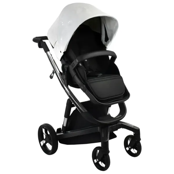 Детская коляска ibebe istop Gloss Eco 4673-005/ Белый photo 4