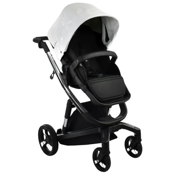 Детская коляска ibebe istop Gloss Eco 4673-005/ Белый photo 4