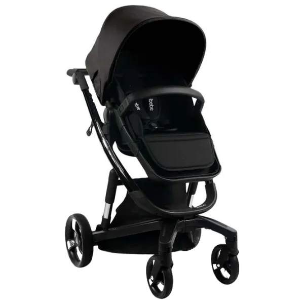 Детская коляска ibebe istop Gloss Eco 4673-003/ Черный photo 4