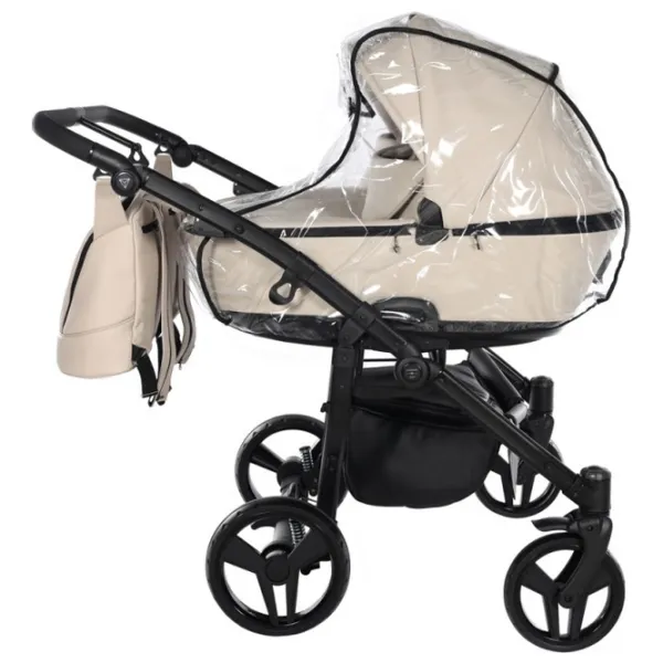 Cărucior pentru copil Junama Space DUO Eco 2809-003/ Beige photo 2 Cărucior pentru copil Junama Space DUO Eco 2809-003/ Beige photo 2