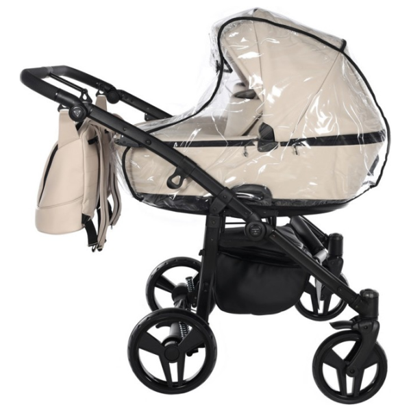 Cărucior pentru copil Junama Space DUO Eco 2809-003/ Beige photo 2 Cărucior pentru copil Junama Space DUO Eco 2809-003/ Beige photo 2