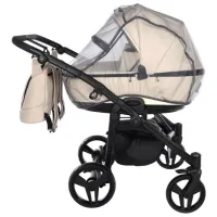 Cărucior pentru copil Junama Space DUO Eco 2809-003/ Beige photo 3