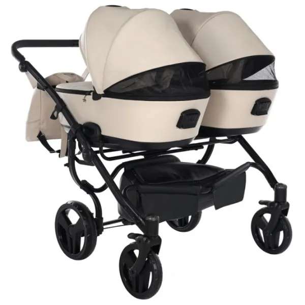 Cărucior pentru copil Junama Space DUO Eco 2809-003/ Beige photo 4 Cărucior pentru copil Junama Space DUO Eco 2809-003/ Beige photo 4