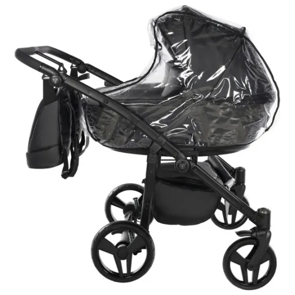Детская коляска Junama Space DUO Eco 2809-002/ Черный photo 2 Детская коляска Junama Space DUO Eco 2809-002/ Черный photo 2